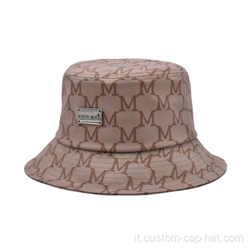 Brand Style 100% Polyester Sublimation Cappello bucket